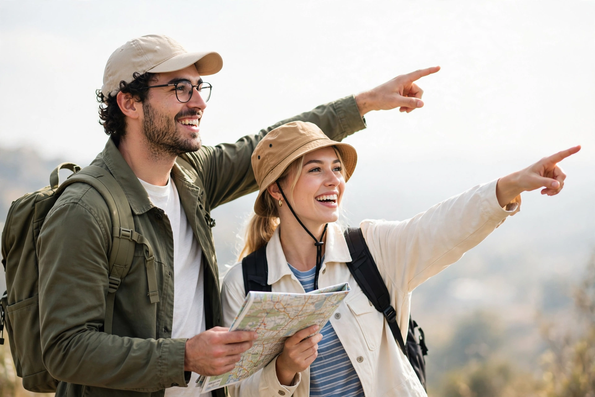 Casal turista
